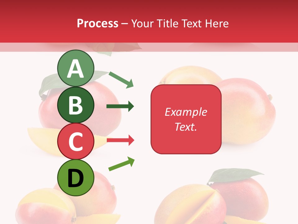 Tropical Slice Mango PowerPoint Template