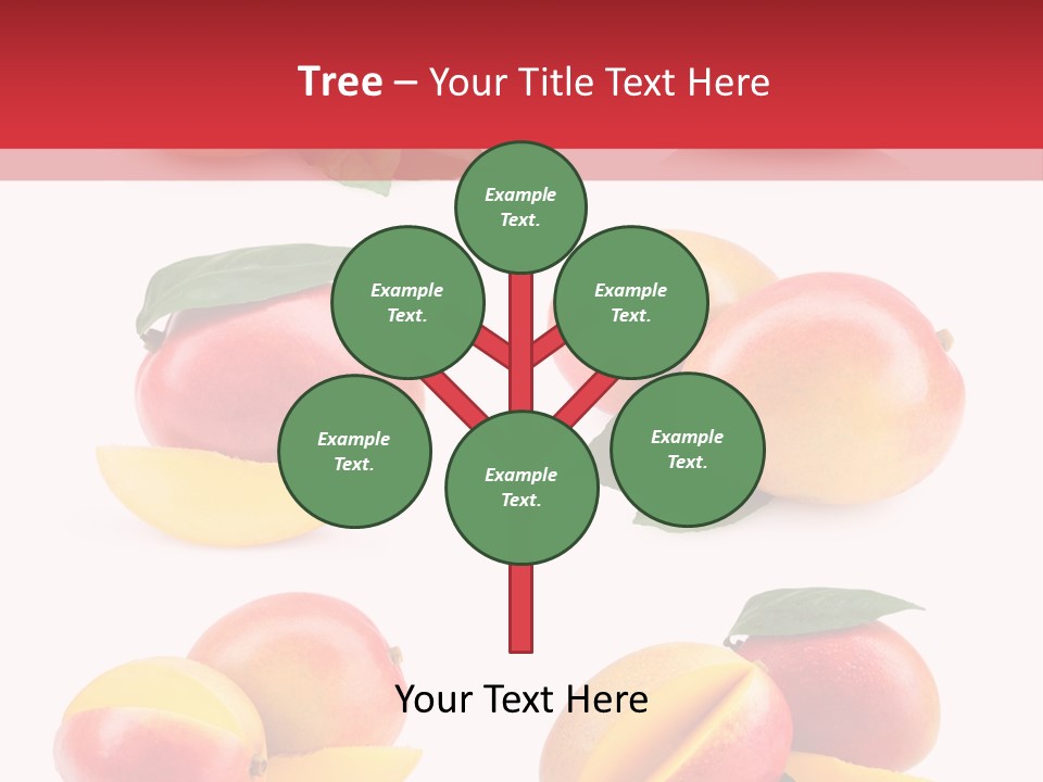 Tropical Slice Mango PowerPoint Template