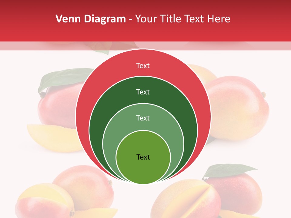 Tropical Slice Mango PowerPoint Template