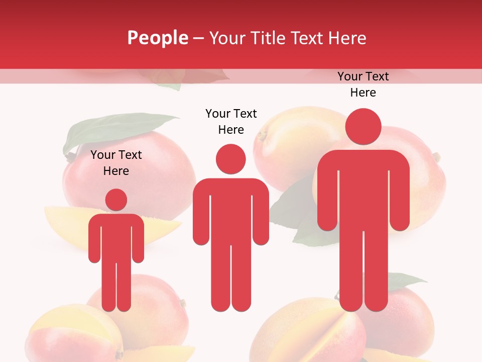 Tropical Slice Mango PowerPoint Template