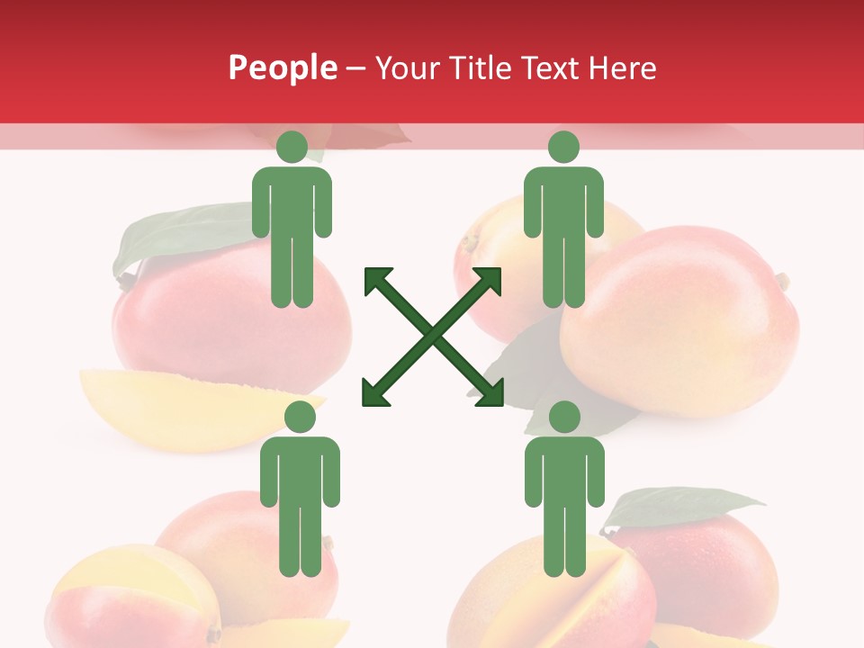 Tropical Slice Mango PowerPoint Template