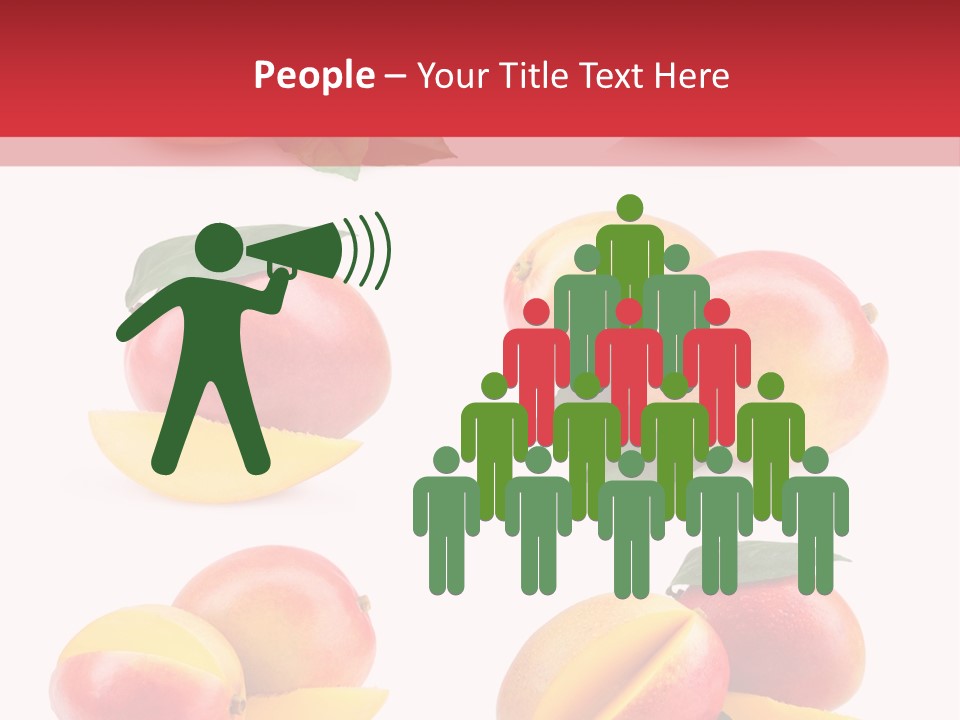 Tropical Slice Mango PowerPoint Template