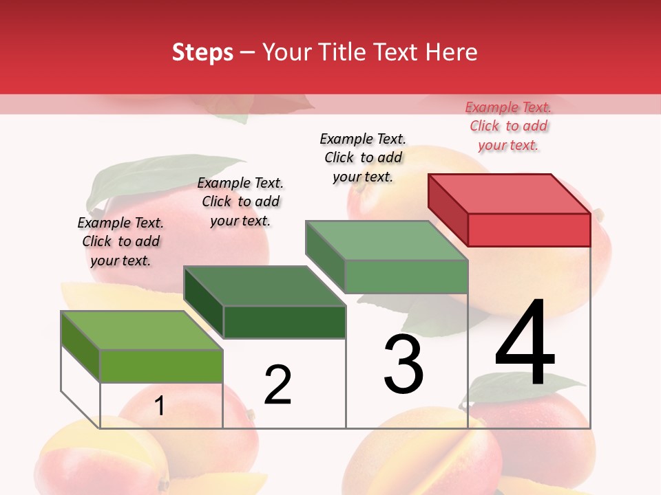 Tropical Slice Mango PowerPoint Template