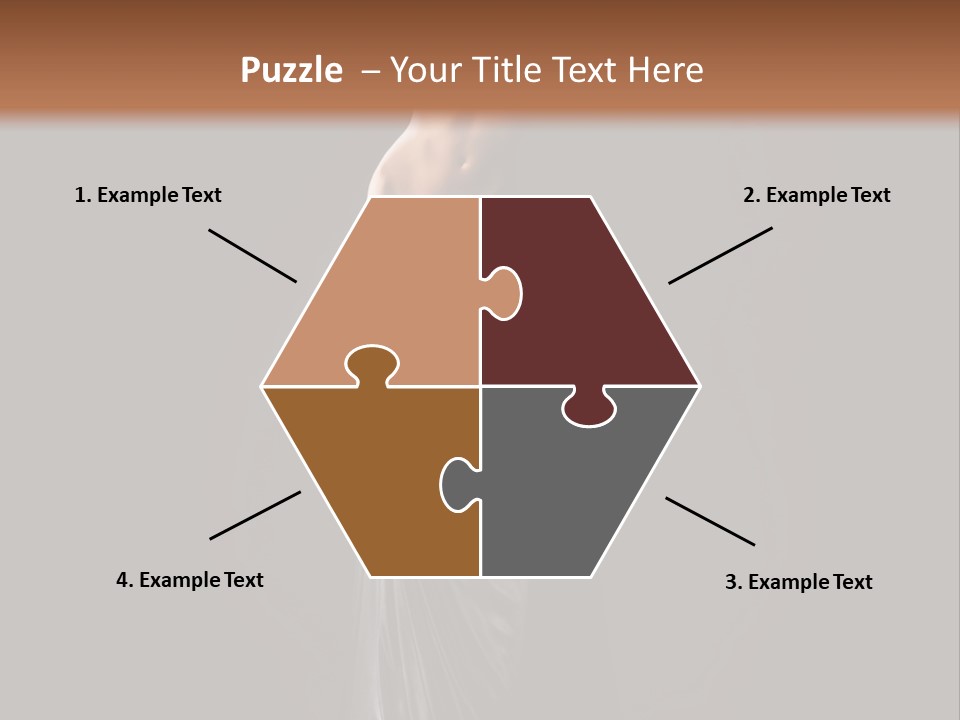 Slim Erotic Body PowerPoint Template