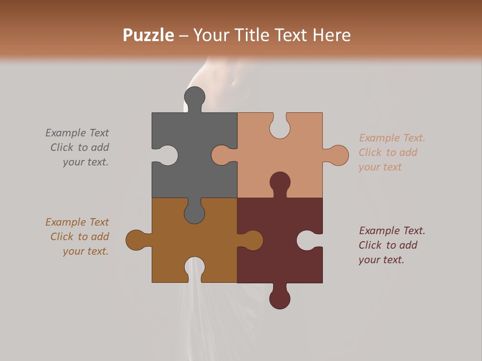 Slim Erotic Body PowerPoint Template