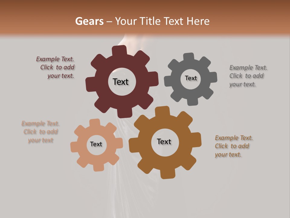 Slim Erotic Body PowerPoint Template