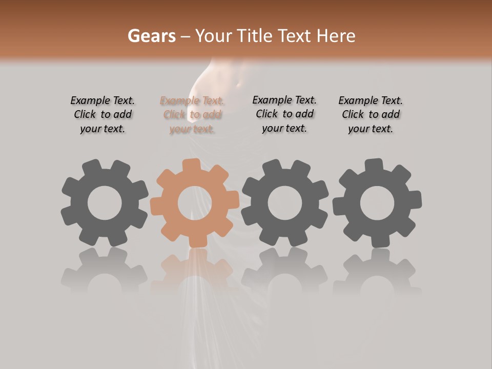 Slim Erotic Body PowerPoint Template