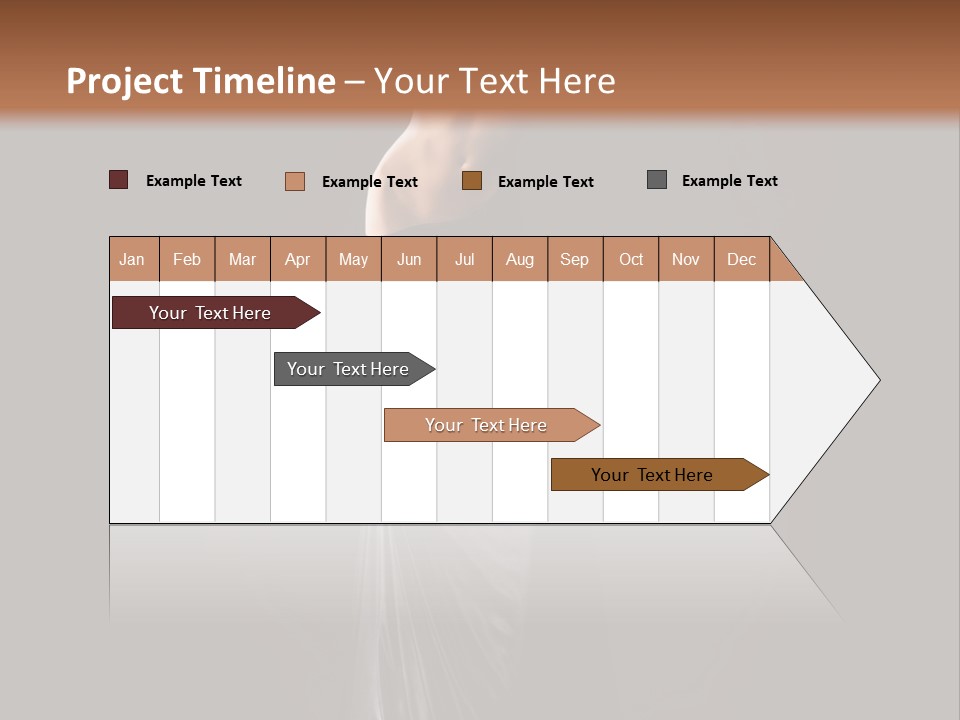 Slim Erotic Body PowerPoint Template