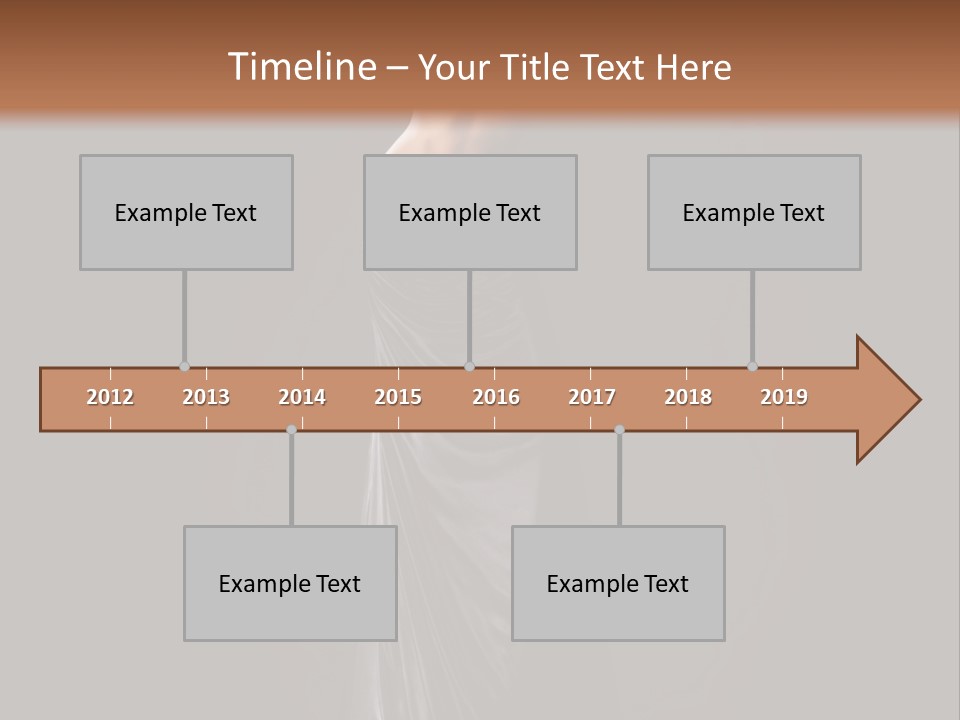 Slim Erotic Body PowerPoint Template