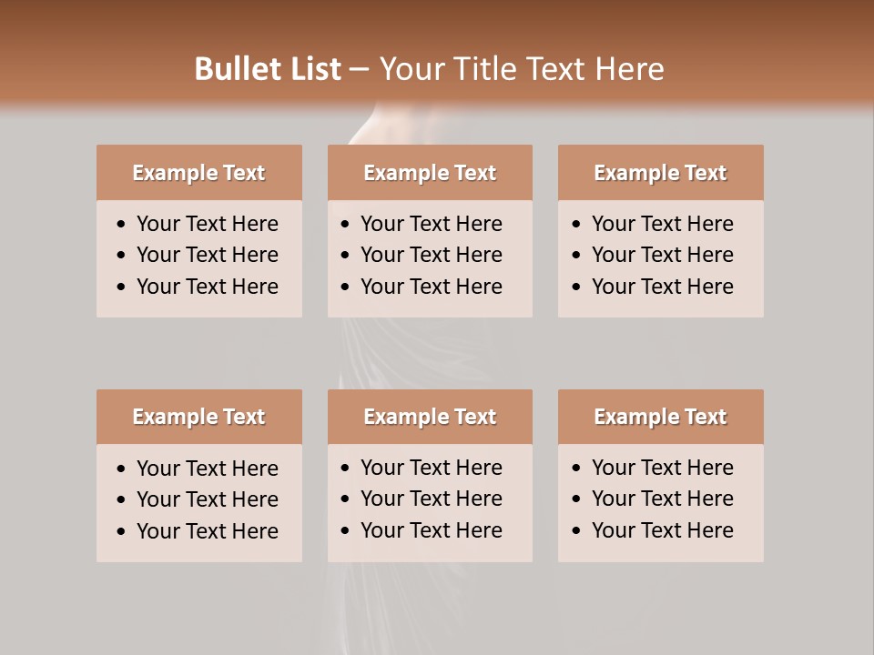 Slim Erotic Body PowerPoint Template