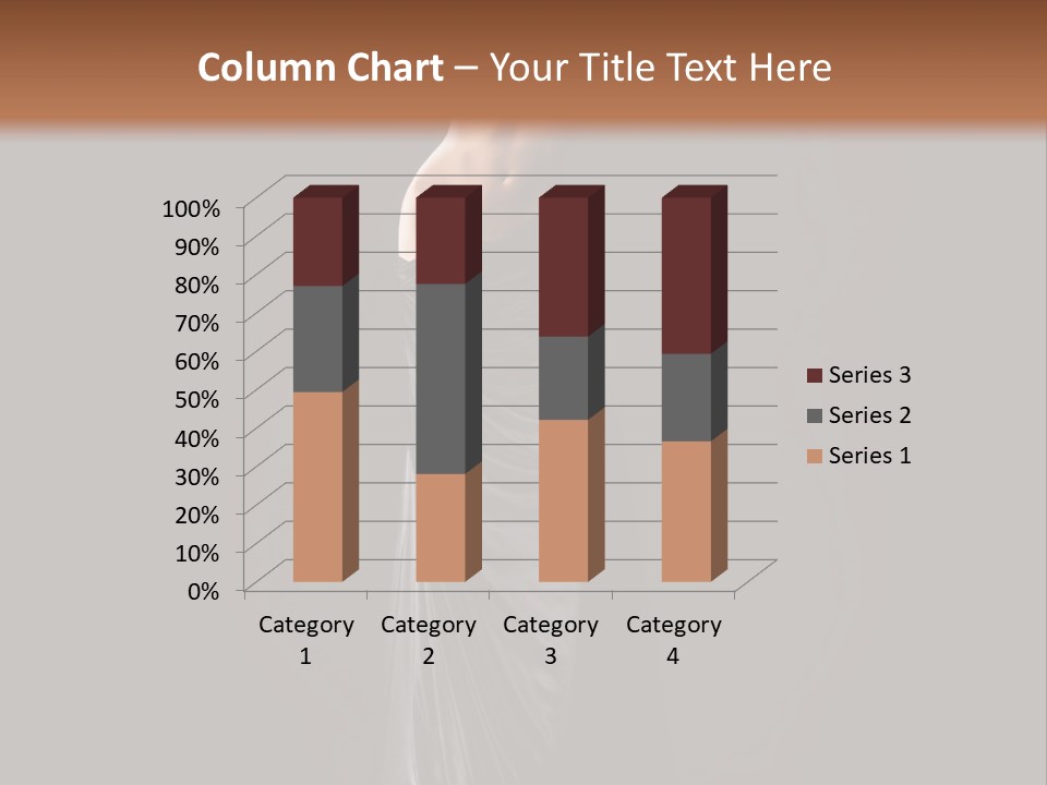 Slim Erotic Body PowerPoint Template