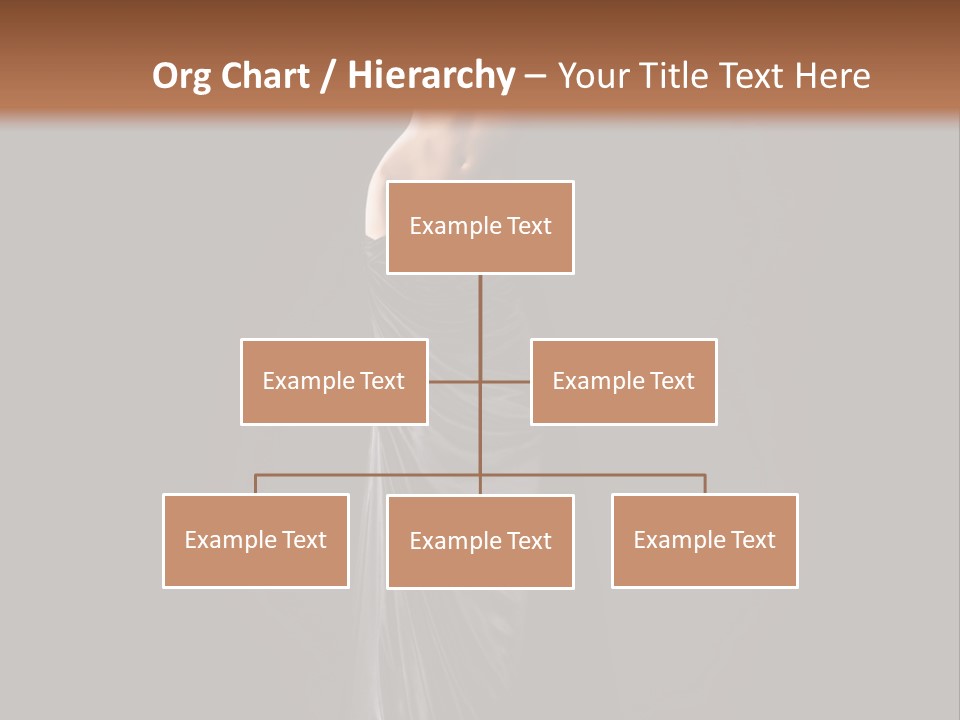 Slim Erotic Body PowerPoint Template