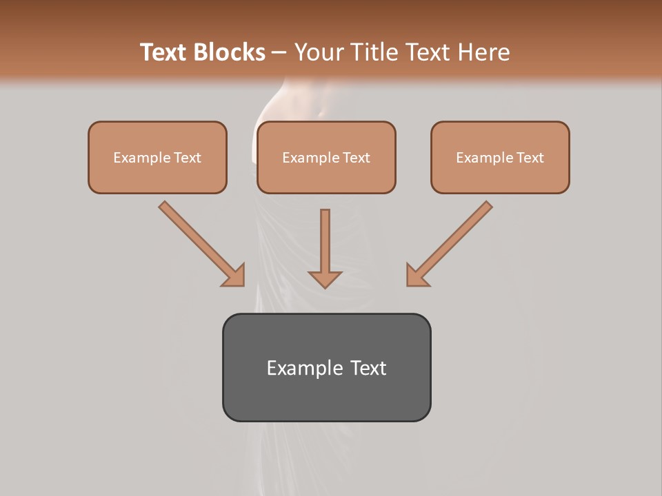 Slim Erotic Body PowerPoint Template