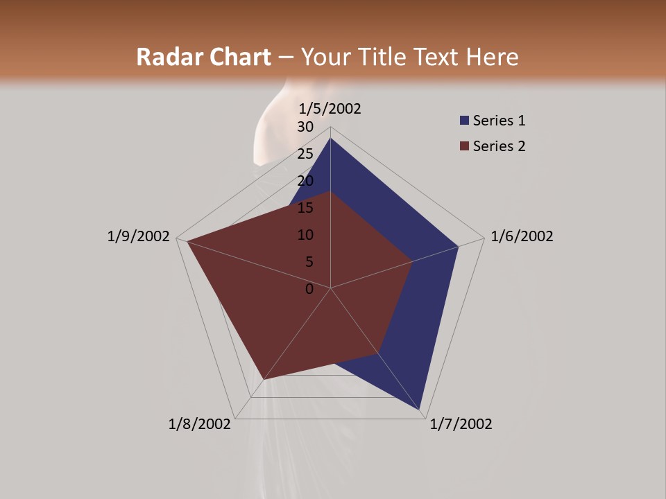 Slim Erotic Body PowerPoint Template