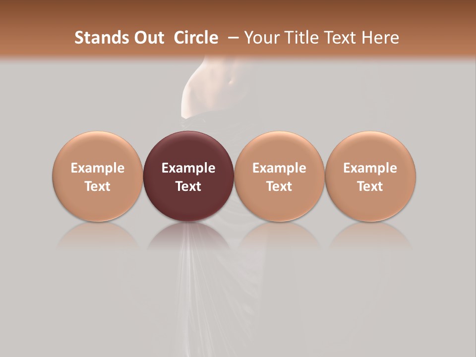 Slim Erotic Body PowerPoint Template