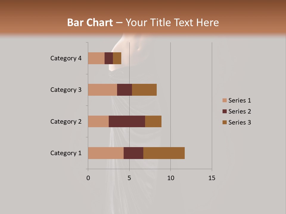 Slim Erotic Body PowerPoint Template