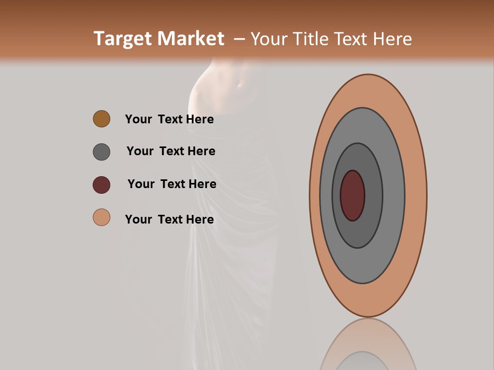 Slim Erotic Body PowerPoint Template