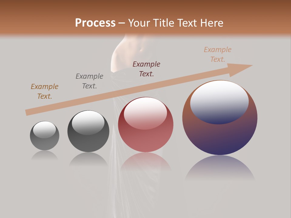 Slim Erotic Body PowerPoint Template