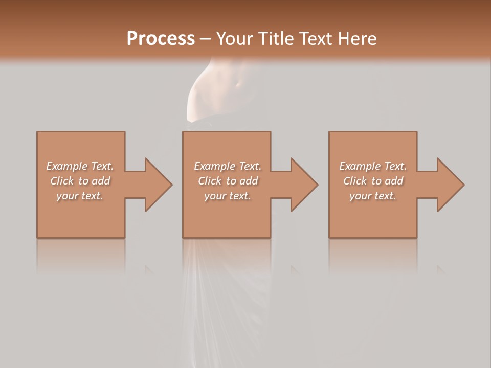 Slim Erotic Body PowerPoint Template