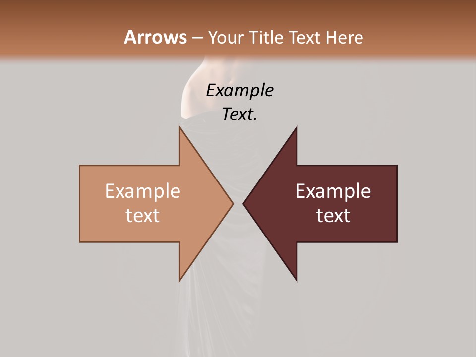 Slim Erotic Body PowerPoint Template