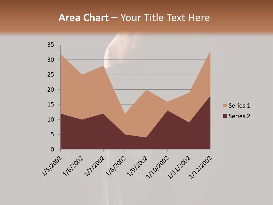 Slim Erotic Body PowerPoint Template
