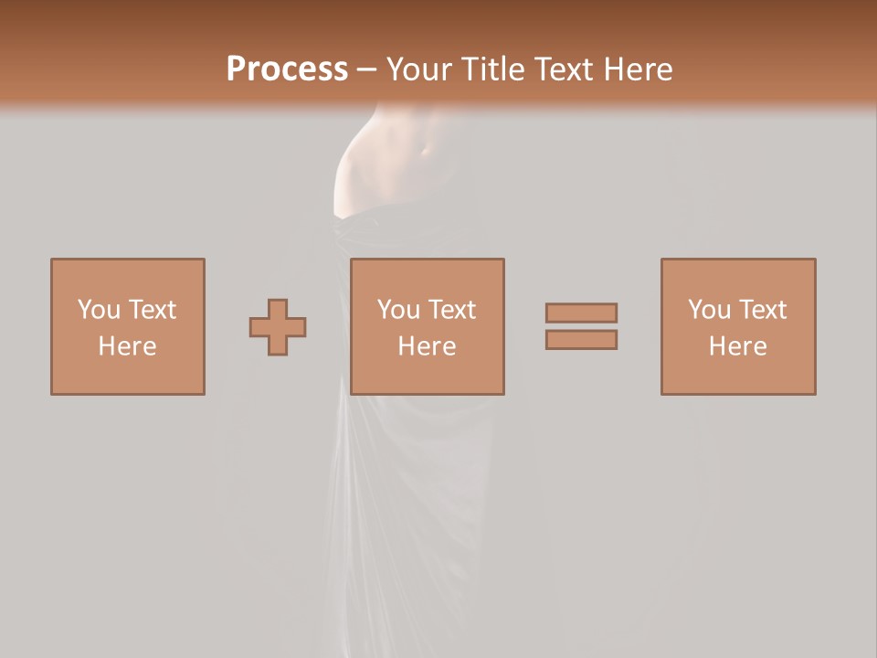Slim Erotic Body PowerPoint Template