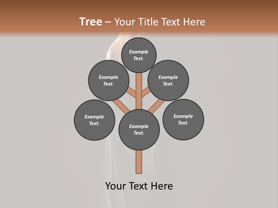 Slim Erotic Body PowerPoint Template