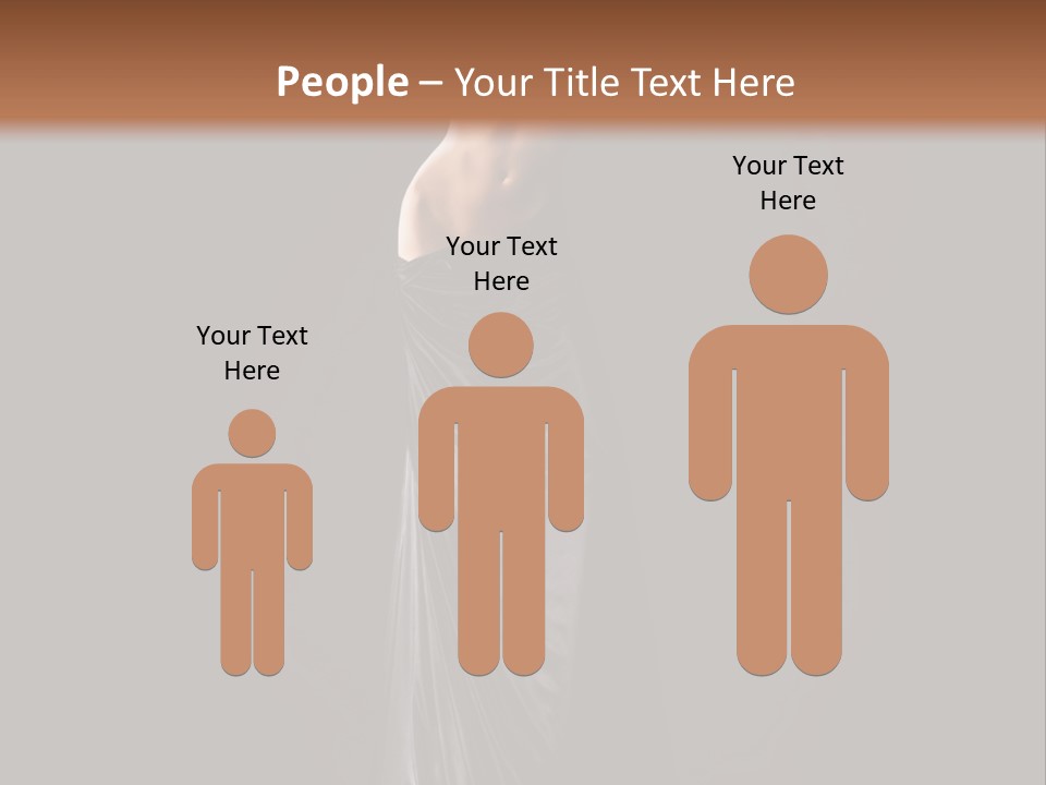 Slim Erotic Body PowerPoint Template