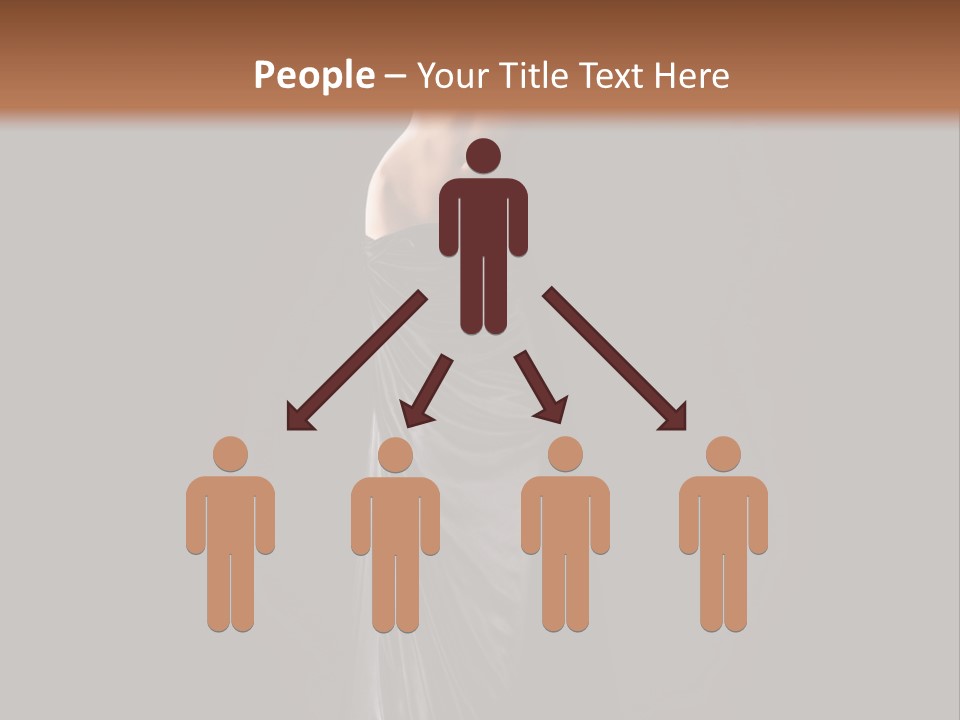 Slim Erotic Body PowerPoint Template