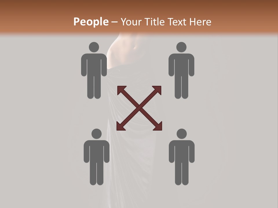 Slim Erotic Body PowerPoint Template