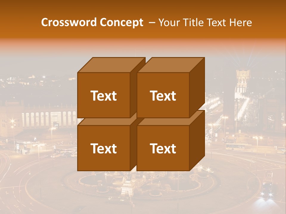 Landmark Spanish House PowerPoint Template