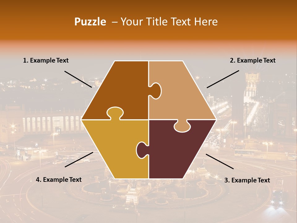 Landmark Spanish House PowerPoint Template