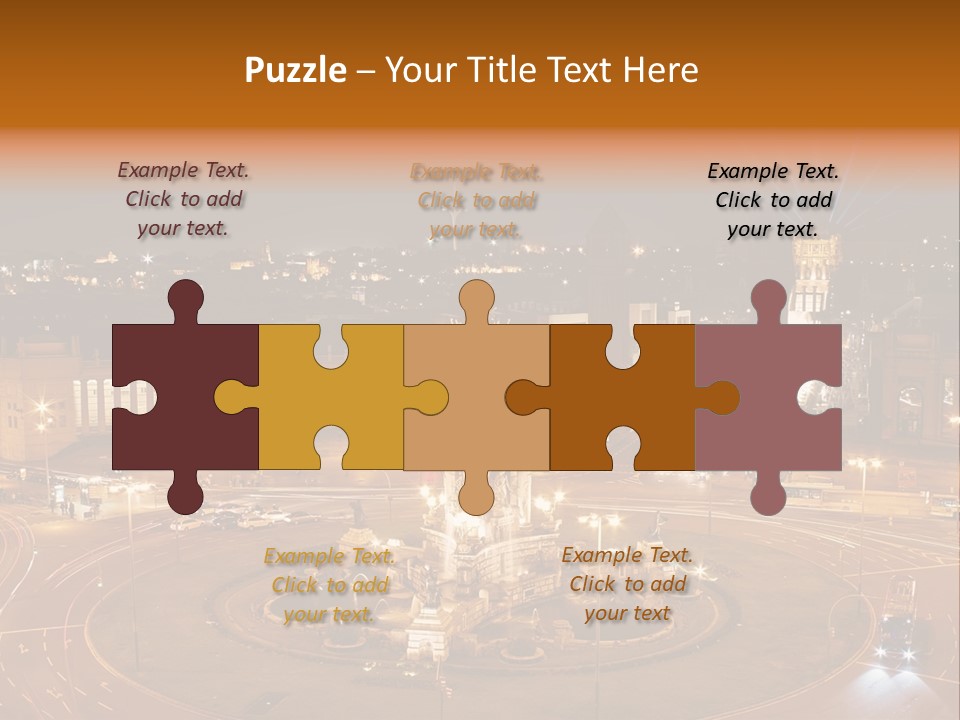 Landmark Spanish House PowerPoint Template