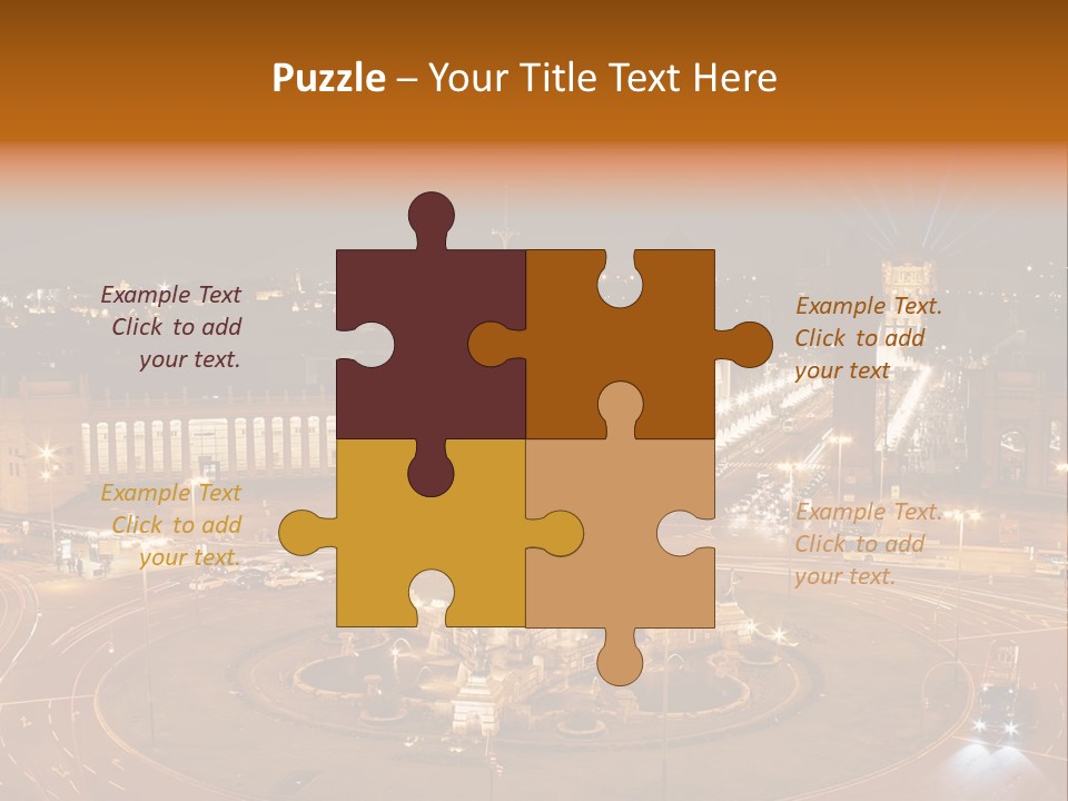 Landmark Spanish House PowerPoint Template