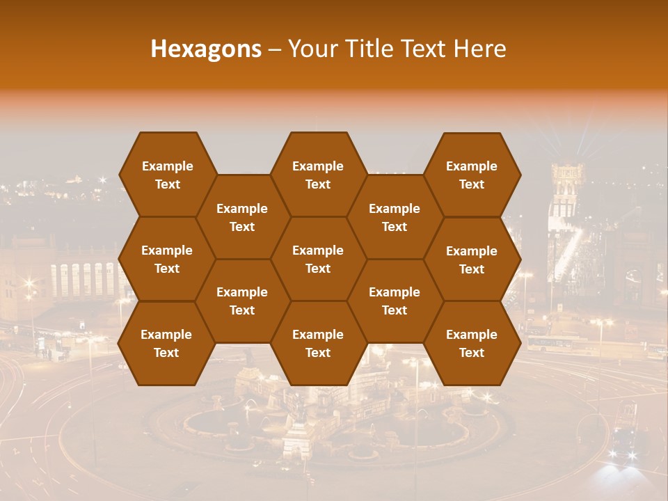 Landmark Spanish House PowerPoint Template