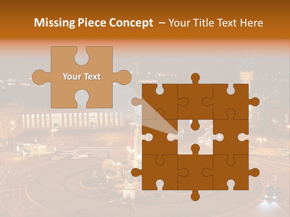 Landmark Spanish House PowerPoint Template