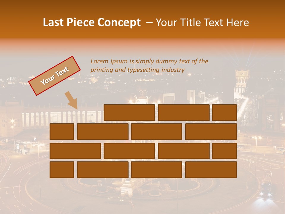 Landmark Spanish House PowerPoint Template