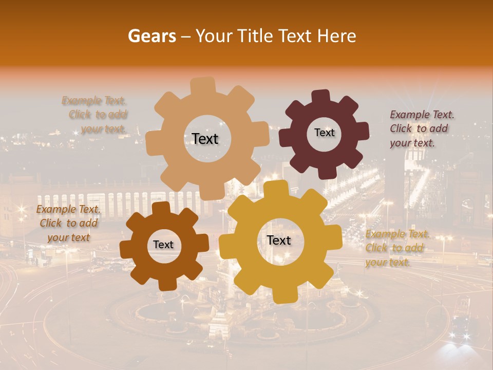 Landmark Spanish House PowerPoint Template