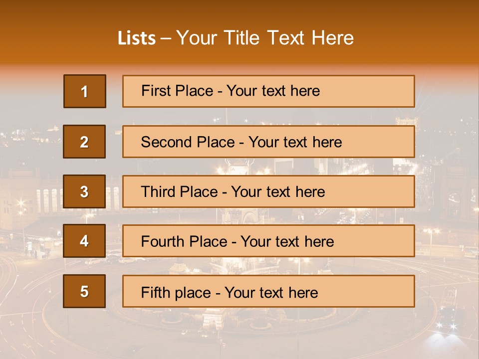 Landmark Spanish House PowerPoint Template