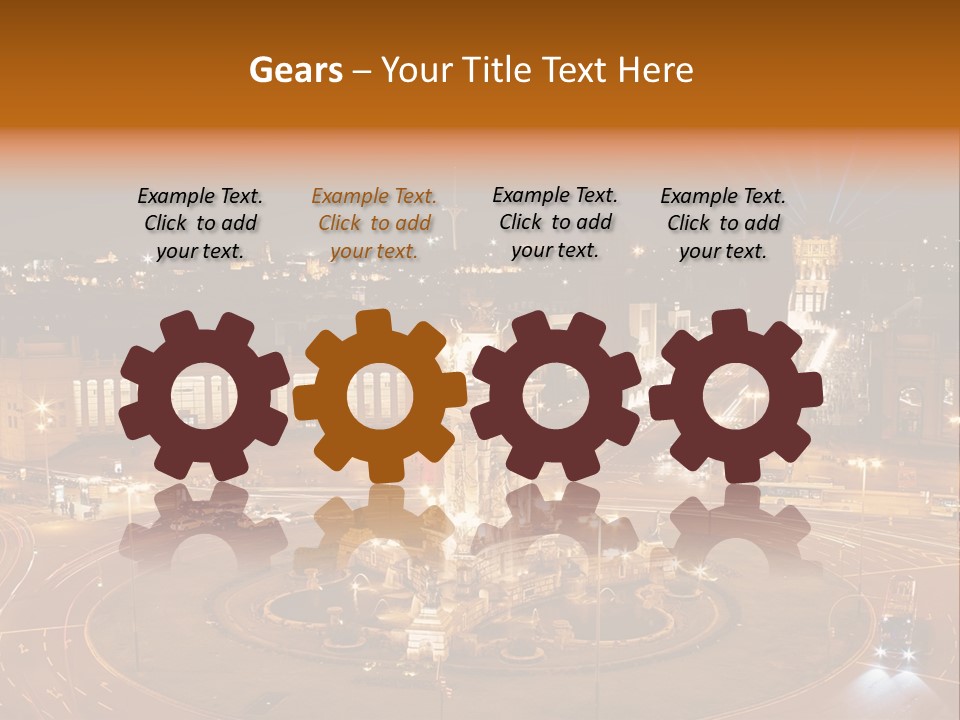 Landmark Spanish House PowerPoint Template