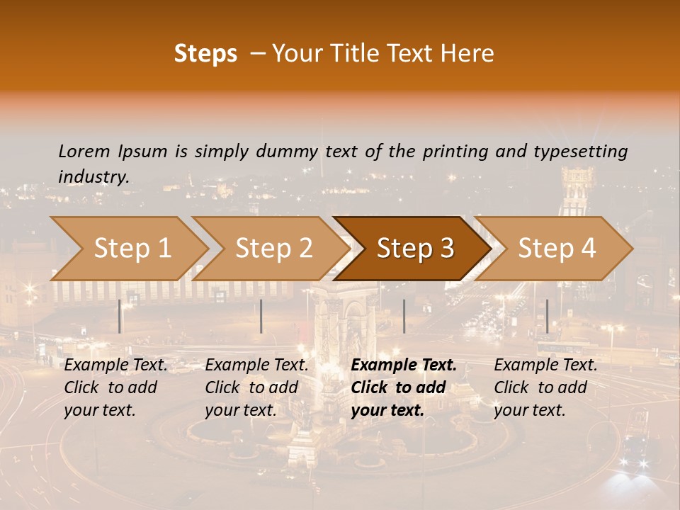 Landmark Spanish House PowerPoint Template