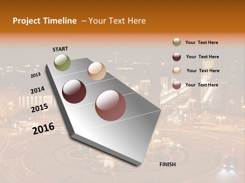 Landmark Spanish House PowerPoint Template