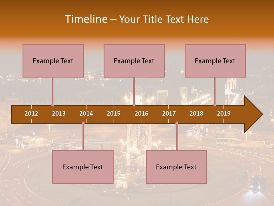 Landmark Spanish House PowerPoint Template