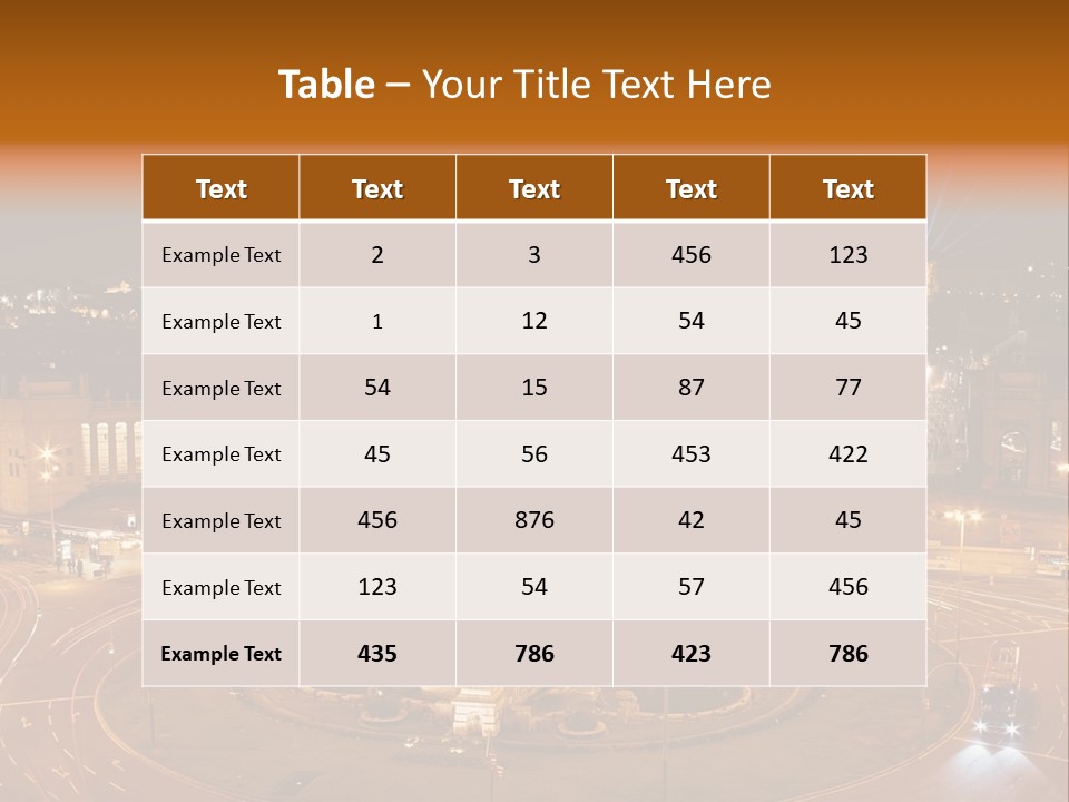 Landmark Spanish House PowerPoint Template
