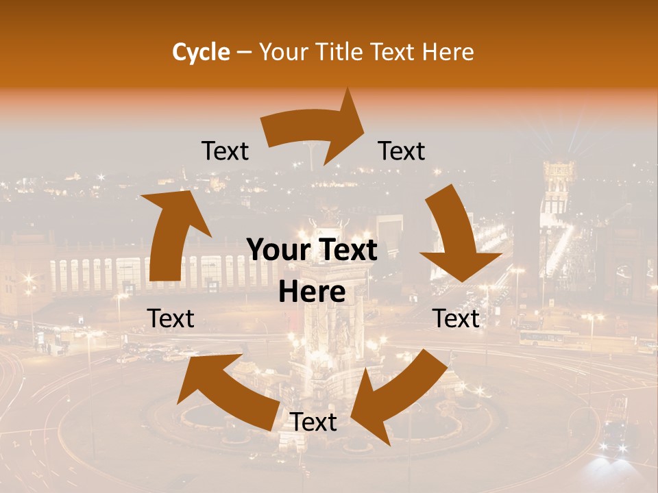 Landmark Spanish House PowerPoint Template