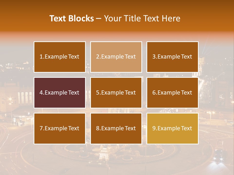 Landmark Spanish House PowerPoint Template