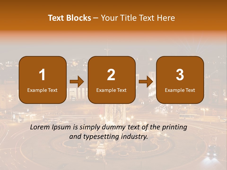 Landmark Spanish House PowerPoint Template