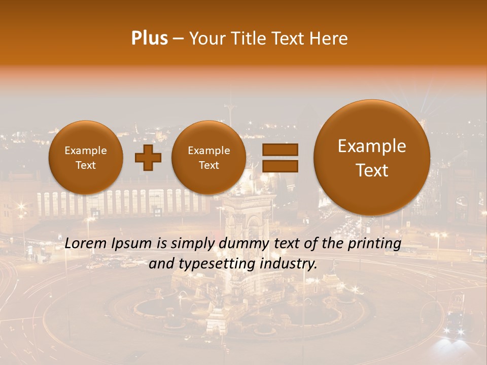Landmark Spanish House PowerPoint Template