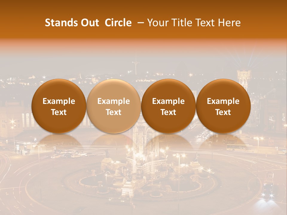 Landmark Spanish House PowerPoint Template