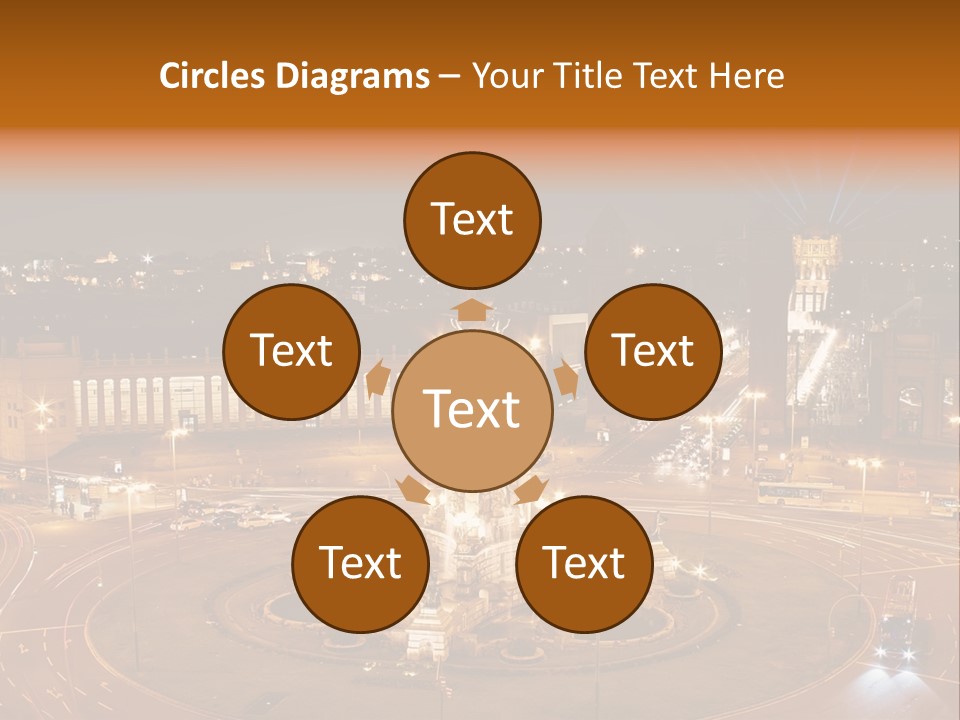 Landmark Spanish House PowerPoint Template